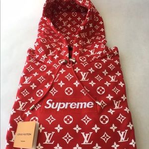 Louis Vuitton x Supreme Hoodie